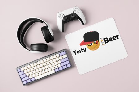 Alcoholic Emoji- Emoji Printed Mousepad For Emoji Lovers