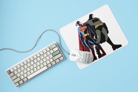 Superman v/s Batman - Printed animated creature Mousepads