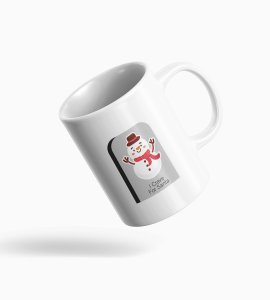 Frosty Bliss in Every Sip: Snowman Wonderland Christmas Coffee Mug