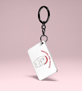 Santa's Best friend : Cute Santa Designed Key Chain byUnique Gift For Secret Santa