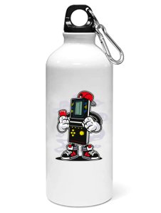 Videogame- Sipper bottle of illustration designs